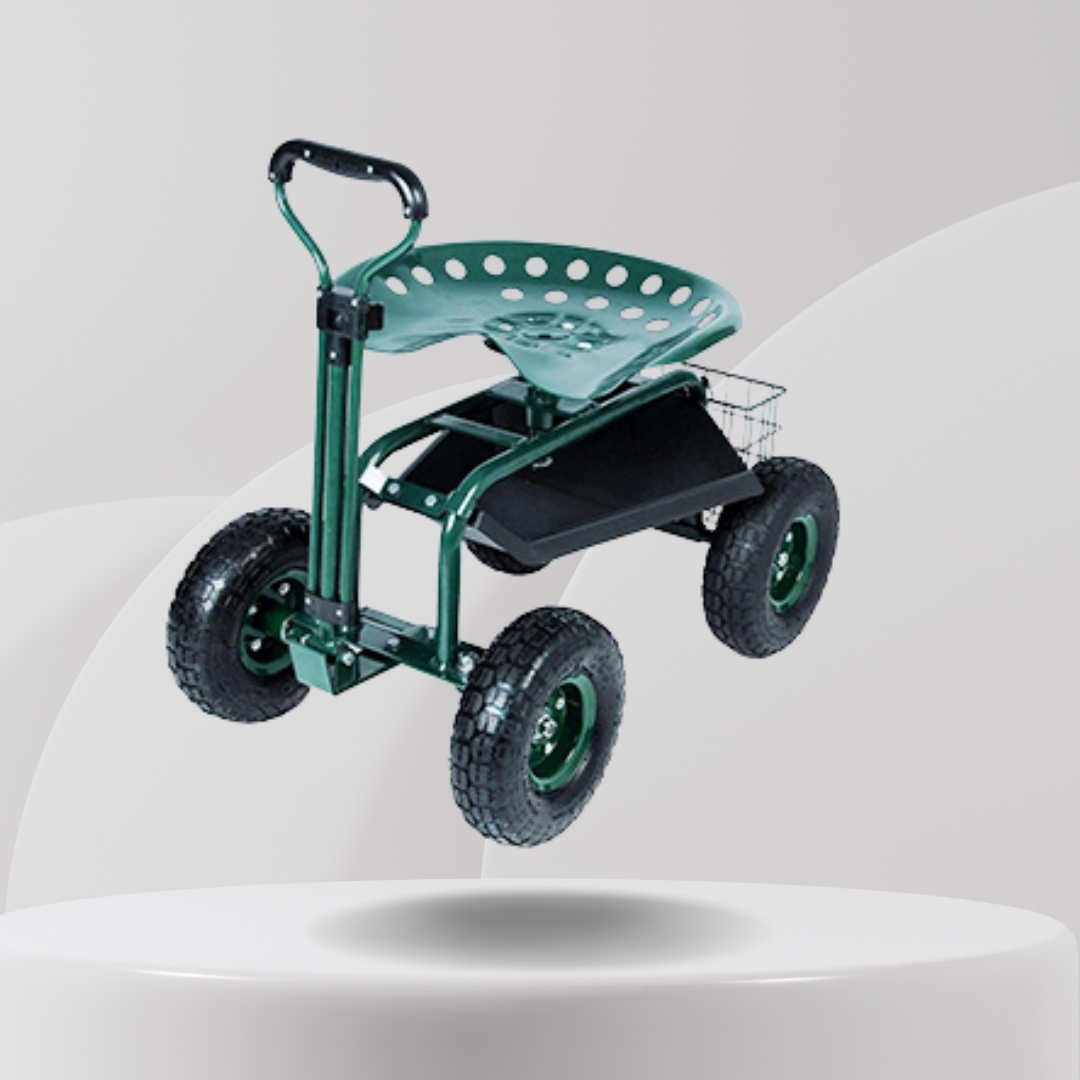 Garden Stool Cart